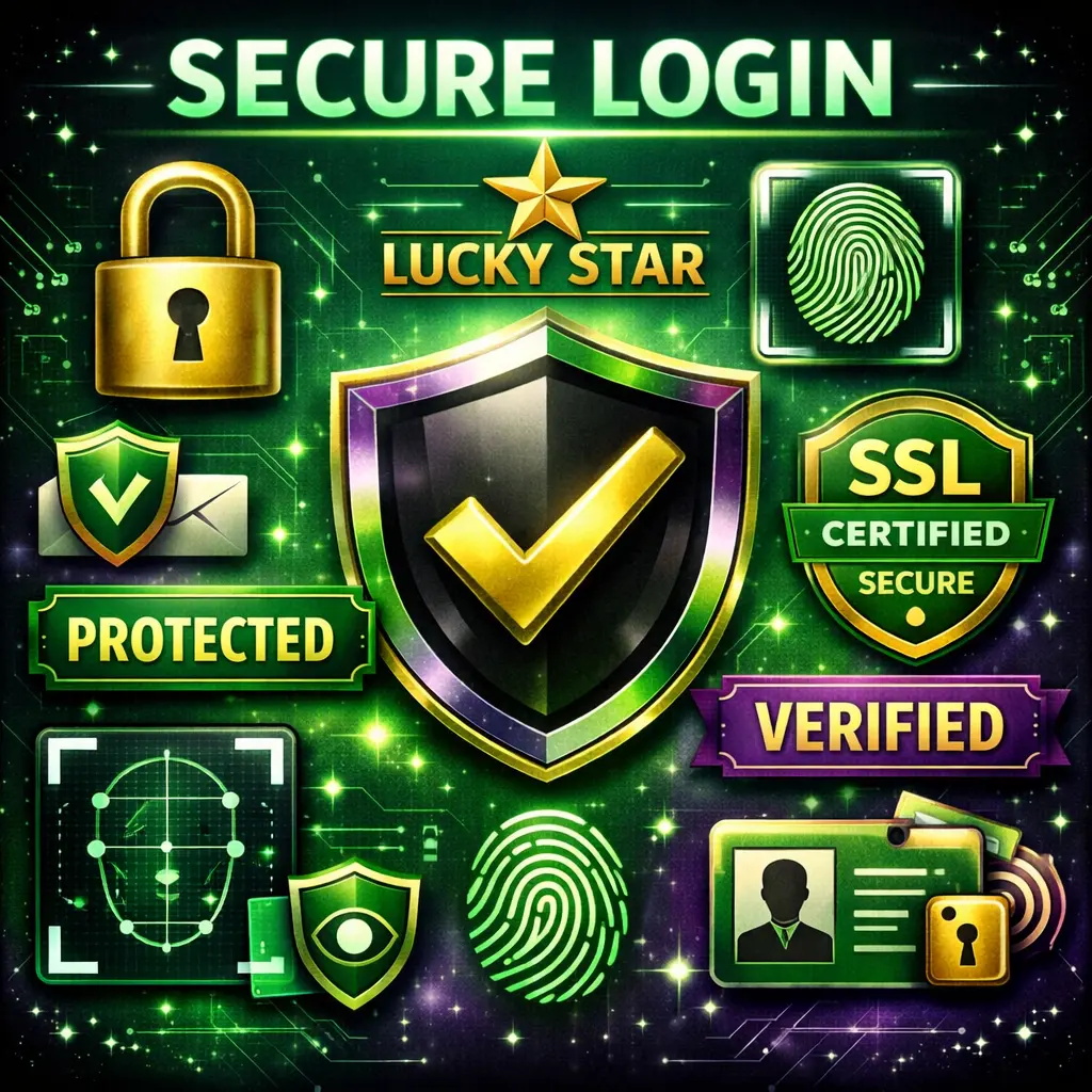 Lucky Star Security - protected account access
