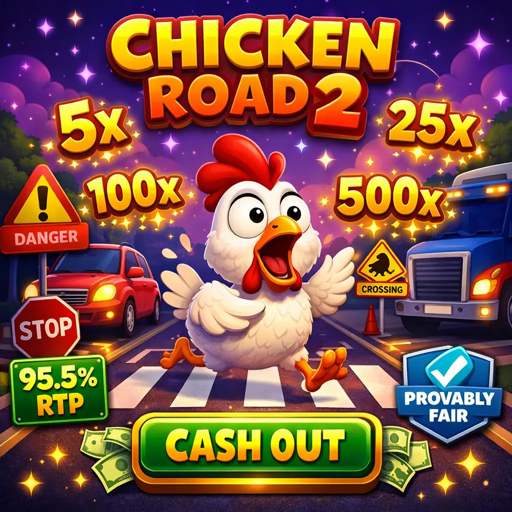 Chicken Road 2 - crash game action at Lucky Star