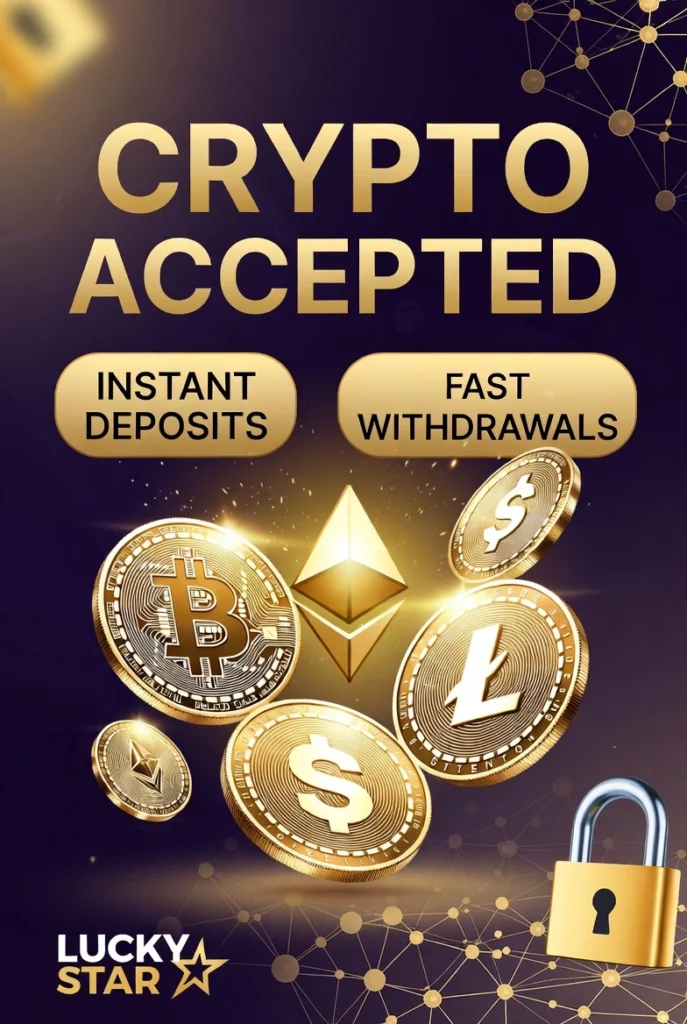 Lucky Star Crypto - Bitcoin and USDT payments