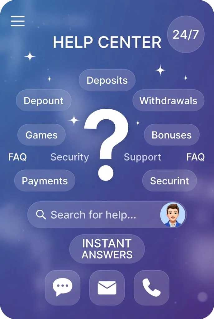 Lucky Star Help Center - instant answers 24/7