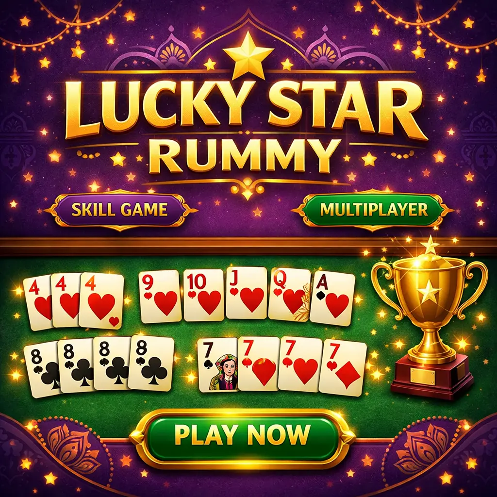 Lucky Star Rummy - play online card games